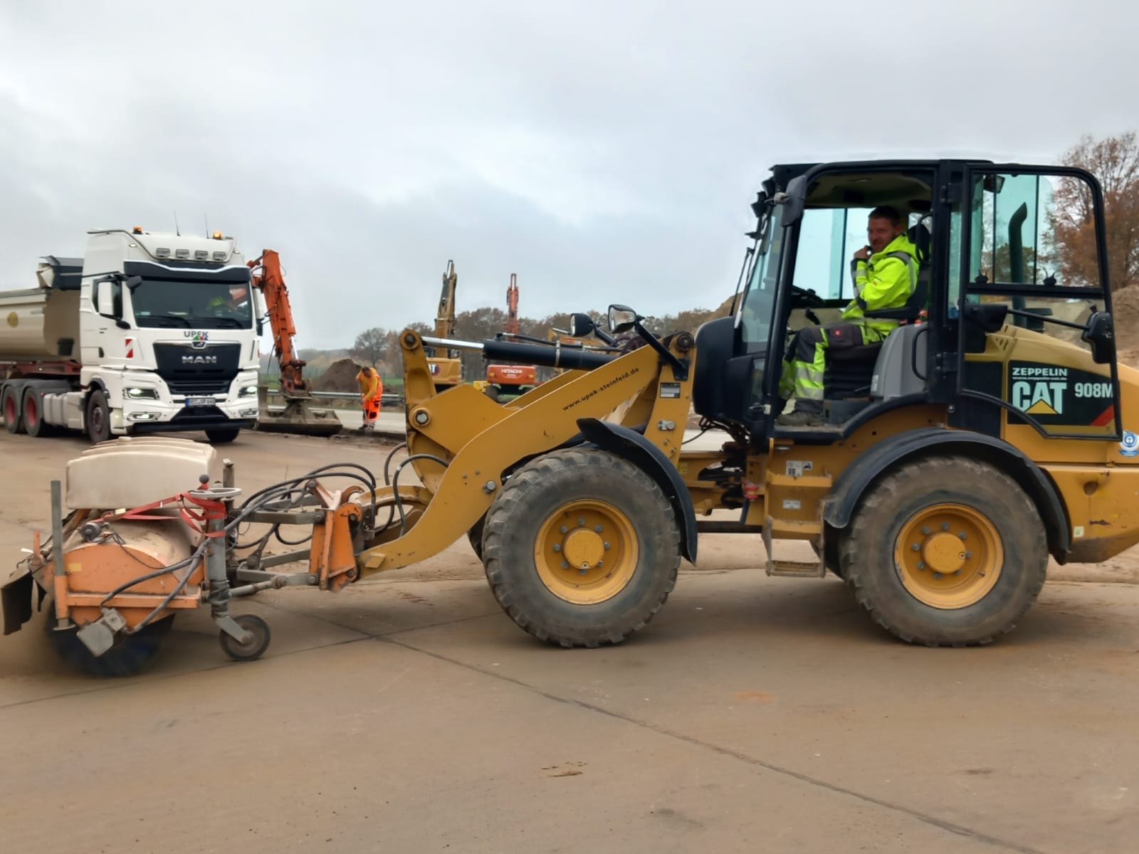 Brückenabbruch A1 Bakum